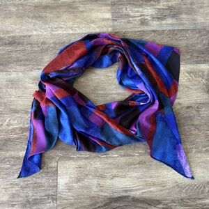 Like new! Coldwater Creek Colorful Geometric Scarf